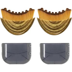 Lymphatic Contour Face Brush, Lymphatic Drainage Massager for Face, Ergonomically Designed to Fit The Skin Precisely (2PCS)