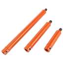 3 Pcs Auger Extension Drill Bit Set, 3/4" Steel, 9.4/12.6/20.9" Lengths