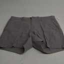 Amazon Essentials Men's Slim-Fit 5" Lightweight Comfort Stretch Oxford Shorts (Previously Goodthreads) (34, Grey)