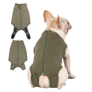 Dog Surgery Recovery Suit - After Spay, Abdominal Wounds Post Surgical Recovery, Anti Licking Breathable Dog Onesies for  Pet, Alternative Bandages Cone E-Collar, XS