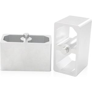 Billet Aluminum Rear Blocks Leveling Lift Kit For Ford F-250 F-350 Super Duty 1999-2020 & 2000-2005 Excursion 2WD 4WD (3 inch)