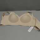 Bras for Women Supportive Wireless Push Up Bra Full Coverage No Underwire Seamless Plus Size for Older Women (Large, Skin Color)