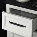 Peaha 25 Pack 5 inch Long Black Cabinet Handles Black Drawer Pulls Kitchen Handles for Cabinets Modern Cabinet Pulls