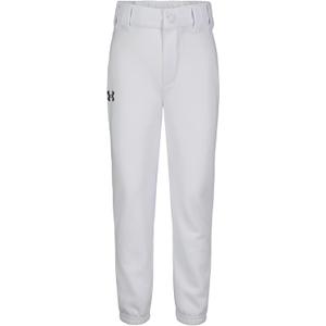 Under Armour Kids Baseball Pants (Little Kids/Big Kids) (White, S)