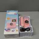 Kids Camera Instant Print, Kids Camera 1080P HD Video Digital Camera, Christmas Birthday Gifts for Girls and Boys, Toddler Toy for 3-12 Years Old (Light Pink)