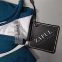 ZAFUL Women's Underwire Bikini Sets Ribbed Bathing Suit High Cut Triangle Two Pieces Swimsuit, Size M