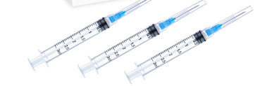 Syringe with Needle for Scientific Lab Measuring -8 Pcs Disposable 3ml Syringe Luer Lock 23g 1 inch Needle