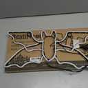 Bat Neon Sign for Wall Art Decor,Led Sign Animated Bat Swing Neon Light Up Sign for Wall Decor Bedroom Home Decor Bar Halloween LED Decoration Light,Plug in Powered Dimmable LED Light,21" x 10", 21 inches by 10 inches
