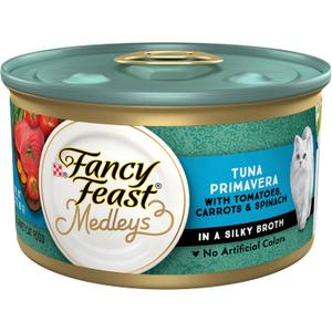 Purina Fancy Feast Medleys Tuna Primavera Cat Food (24 Pack) 3 oz (EXP 01/01/28)