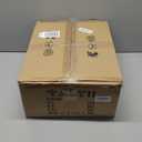 Fetason Modern Dimmable Remote Control Floor Lamp for Living Room Bedroom with LED E26 Bulb, Red Wood Pattern Iron Tall Standing Lamp Light with Fabric Shade for Home Office Dining Room