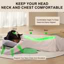 Face Down Pillow After Eye Surgery, Face Down for Bed Stomach Sleeping/Prone Pillow, Retinal Vitrectomy Recovery Equipment