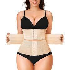 LODAY Segmented Waist Trainer for Women Corset Shapewear Waist Cincher Tummy Control Body Shaper, XL
