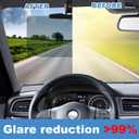Sun Visor Extender for Car Windshield, Adjustable Polarized Visor Extender Attachment Sunshade Plate Extension Protect from Glare and Harmful Light Accessories for Most Vehicles