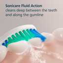 Philips Sonicare C1 SimplyClean - Genuine Replacement Electric Toothbrush Heads, White, 6 Pack Up to 18 Month Supply, HX6016/77