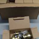 Goldenwarm Gold Interior Door Knobs, Bedroom Door Knob, Door Knobs Interior Bulk, Brushed Gold Privacy Door Knob for Bedroom or Bathroom(10 Pack)