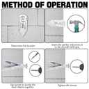 LEIFIDE 490 Pcs Self Drilling Drywall Anchors Screws, 4 Sizes Expansion Screws and 2 Sizes Wall Anchors, 2026 Upgraded Zinc Plated Steel No Drill Needed for Wall Hanging, Easy to Install