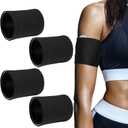 4 Pcs Diabetes Arm Band Diabetes Sensor Cover Washable Reusable Diabetic Sensor Armband Sleeve for Diabetic Supplies Sports (Large)