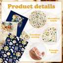 Passover Kitchen Towels Set of 6, Jewish Pesach Seder Plate Star of David Hand Towels Dish Towels for Kitchen Bathroom Festival Holiday Party Dining Passover Decorations 16x24 Inches