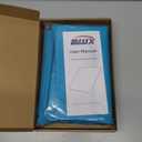 Silicone Mini Fridge Mat 19.7"x19.7" Non-Slip, Waterproof Drip Tray for Refrigerators, Washing Machines, Dryers, Dishwashers & Coolers (Blue)