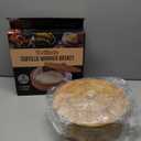Tortillada - 10 Inches Tortilla Warmer/handcrafted Basket Made of Rattan incl. 100% Cotton Towel