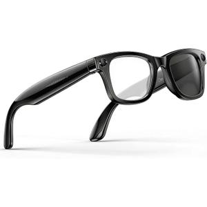AI Smart Glasses with Camera and Bluetooth, 8MP 4K Camera Glasses with Translation & Voice Control, Video, Audio Recording, IP67 Waterproof Smart Glasses for Business & Outdoor(Photochromic)