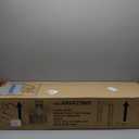 Alaterre Furniture Dorset Over-The-Toilet Storage Shelf  27" W x 37" H Space Saver Rack with Single Open Shelf for Towels & Toiletries  Minimalist Modern Design & Easy Assembly Bathroom Organizer