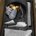 Tub Shower Faucet, Matte Black Shower Faucet Set with 8-Inch All-Metal Rainfall Showerhead and Bathtub Spout, Single-Handle Tub Shower-Trim Kit Included Valve, Matte Black