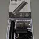 Electric Foot Callus Remover with 120pcs Sandpaper Discs(3 Sizes), Professional 800RPM Aluminum 4.8 Inches Callus Remover for Feet, Stepless Speed Control Foot File for Dead Skin (Black)