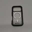 seacosmo for iPhone 17 Pro Case, Full Body Bumper with Built-in 9H Tempered Glass Screen and Camera Lens Protector, Compatible with MagSafe, Shockproof 17 Pro Phone Case, 6.3", Black