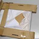 Umbra Exhibit Wall Frame with Metal Rod for Hanging-Rimless Design-Suitable for Living Room, Bathroom, Bedroom, Entryway and More, Black 8" x 10"