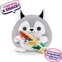 Snackles by ZURU, Super Sized 14 inch Plush, Subway Husky, Ultra Soft Plush, Collectible Stuffed Animal