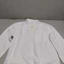 Button Down Linen Shirts for Men Casual Long Sleeve Regular Fit Cotton Beach Shirts with Pocket Size S