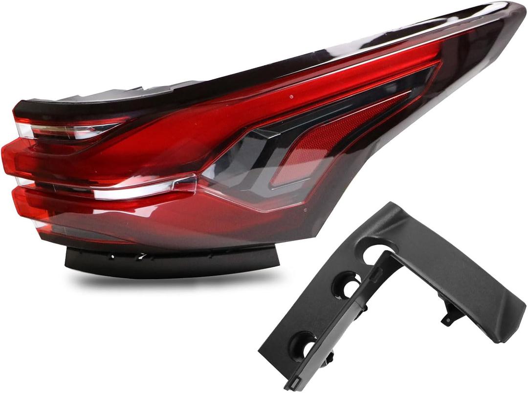 LED Tail Light Assembly Compatible with 2022 2023 2024 Chevy Traverse Right Passenger Side Outer Taillight Replace 86785341