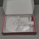 WEILY Makeup Mirror with 21 LED Lights,Two Power Supply Modes, Adjustable Touch Screen and 1x/2x/3x Magnification Tri-Fold Vanity Mirror,Chargeable Travel Cosmetic Mirror for Desktop(White)