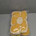 Flower Pillow, Soft Shaped Floor Cushion, Decorative Throw Pillow, Cute Seating Cushion, Plush Pillows for Sofa Couch Bed (13.7 Inch, Yellow)