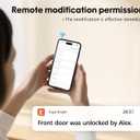 Built-in WiFi Keyless Entry Door Lock with Keypad, App Remote Control, No Bridge Required, Auto Lock, IP65