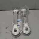 TAILI Grab Bars for Bathtubs and Showers 2 Pack Suction Grab Bar, Heavy Duty Shower Handle Removable Bath Handrails for Seniors and Elderly, Bathroom Safety Grip No Drilling Waterproof,Grey (16.8", Gray)