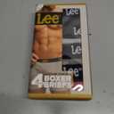 Lee Mens Underwear 4 Pack Boxers for Men Cotton Stretch Boxer Briefs (Gray, L)