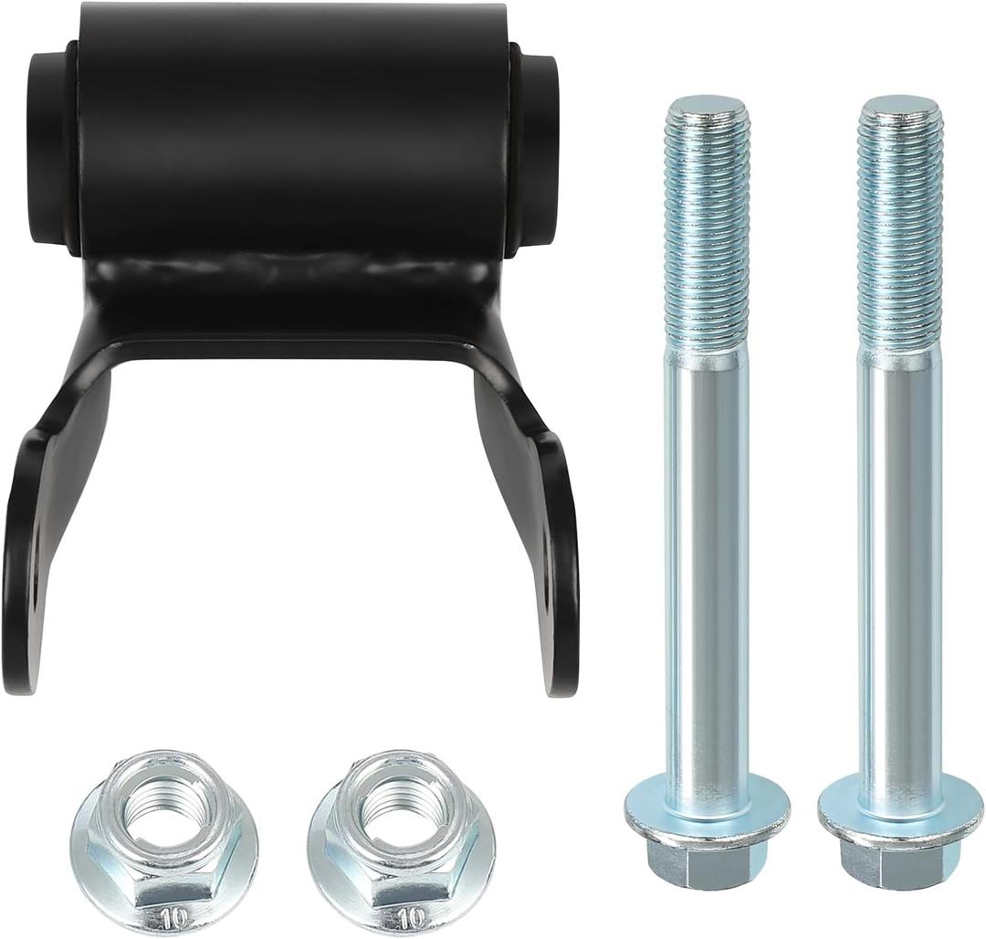 SCITOO Leaf Spring Shackle Repair Kit 722059 Compatible With 1998-2003 For Dodge Durango Rear Passenger Side Rearward 1998-2003 For Dodge Durango Rear Driver Side Rearward Leaf Spring Kit