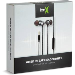 3.5mm In-Ear Wired Headphone w/On-off, White