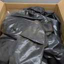 10L0L 2/4 Passenger Golf Cart Enclosure for Yamaha G14 G16 G22 G29 Drive 2,Waterproof 600D Rain Cover,with Side Mirror Opening,Transparent Tail Light Panel,Foldable Door,4-Sided Clear Windows