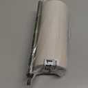 Toilet Brush and Holder Set, Slim Plastic Bathroom Cleaning Tool with Canister, White