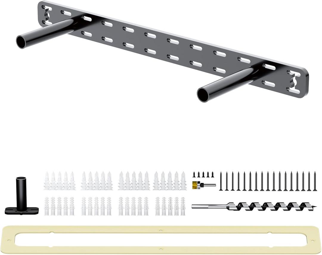 1pc Floating Shelf Hardware Heavy Duty Hidden Shelf Brackets Support, Wall Mounting Invisible Floating Shelves Bracket with Jig (18" x 4" x 1.5" with Tools)