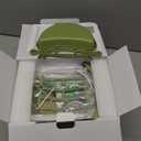 Smart Bird Feeder with Camera Solar Powered, AI Birds Species Identification, 2.5K HD Video Bird House with Camera for Outside, Weatherproof Design Ideal Gifts for Valentine's Day, Bird Lovers, Green