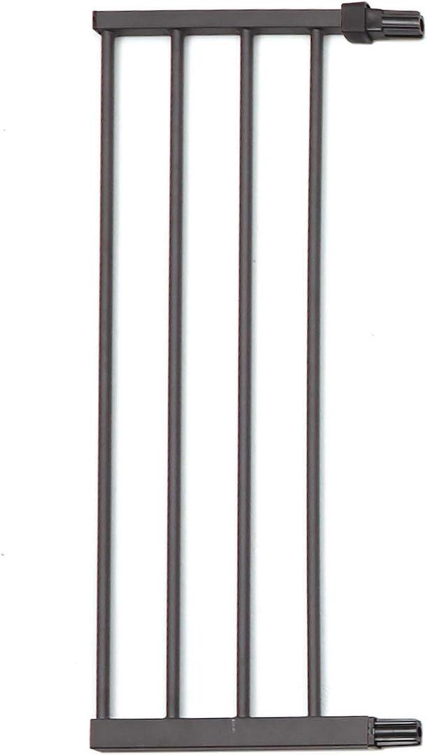 MidWest Homes for Pets Steel Pet Gate Extension; Pet Gate Extension Measures 11' Wide x 29' High in Textured Grahite (Fits MW Model # 2929SG & 2929SG-WD)