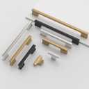 10 Pack 5 Inch(128mm) Brushed Satin Nickel Kitchen Cabinet Handles, Cabinet Pulls, Drawer Handles, Dresser Pulls