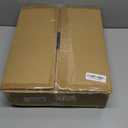 Upgraded Dimmable Gold Floor Lamp, 1200 Lumens LED Bulb Included, Arc Floor Lamps for Living Room Modern Standing Lamp with Linen Shade, Tall Lamp for Living Room Bedroom Office Reading Room Nursery