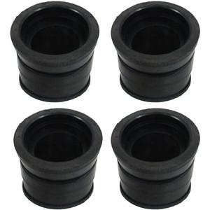 4-Pack Carburetor Air Intake Insulator Boots Adapter 16211-300-030 Replacement for Honda CB750 1970-1974 CB750F Super Sport CB750K 750 1975-1976