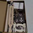 Tatuo 13 Pcs Religious Tiered Tray Decorations Set Easter Cross Faith Wooden Table Sign Rustic Farmhouse Christian Tiered Tray Decor for Church Home Tabletop Centerpieces