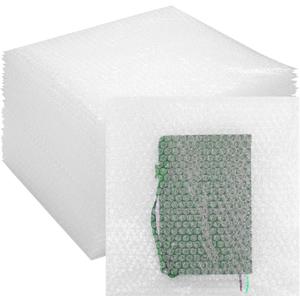50Pcs Bubble Out Bags Pouches 12"x 12" Bubble Pouches Cushioning Packaging Bags, Double Walled Cushioning Bags Thickening Shockproof Foam Bags for Moving, Shipping, and Storage